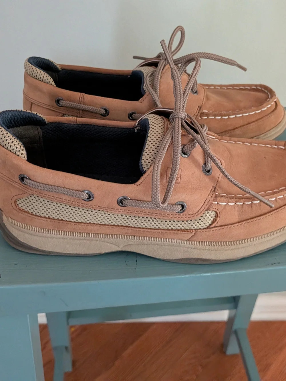 Men's Tan Sperry Boat Shoes - Classic Casual Lace-Up